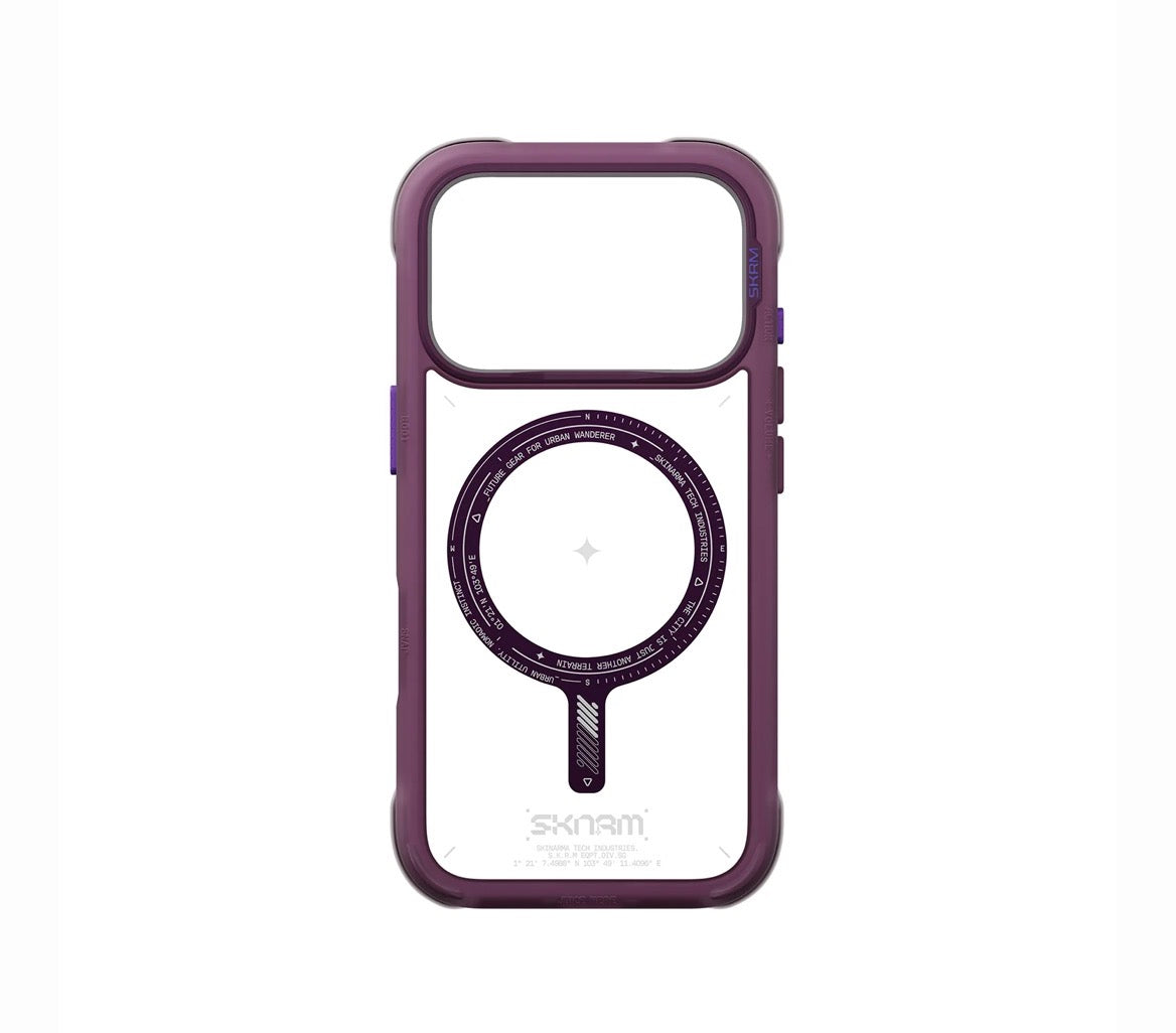 SKINARMA Avion MagSafe-Compatible Case for iPhone 18 Pro – Burgundy