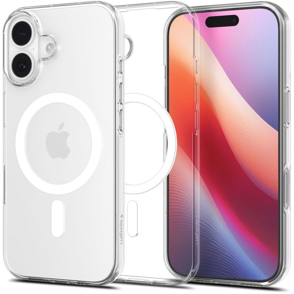 SPIGEN IPHONE 17 SERIES LIQUID CRYSTAL MAGFIT CLEAR WHITE