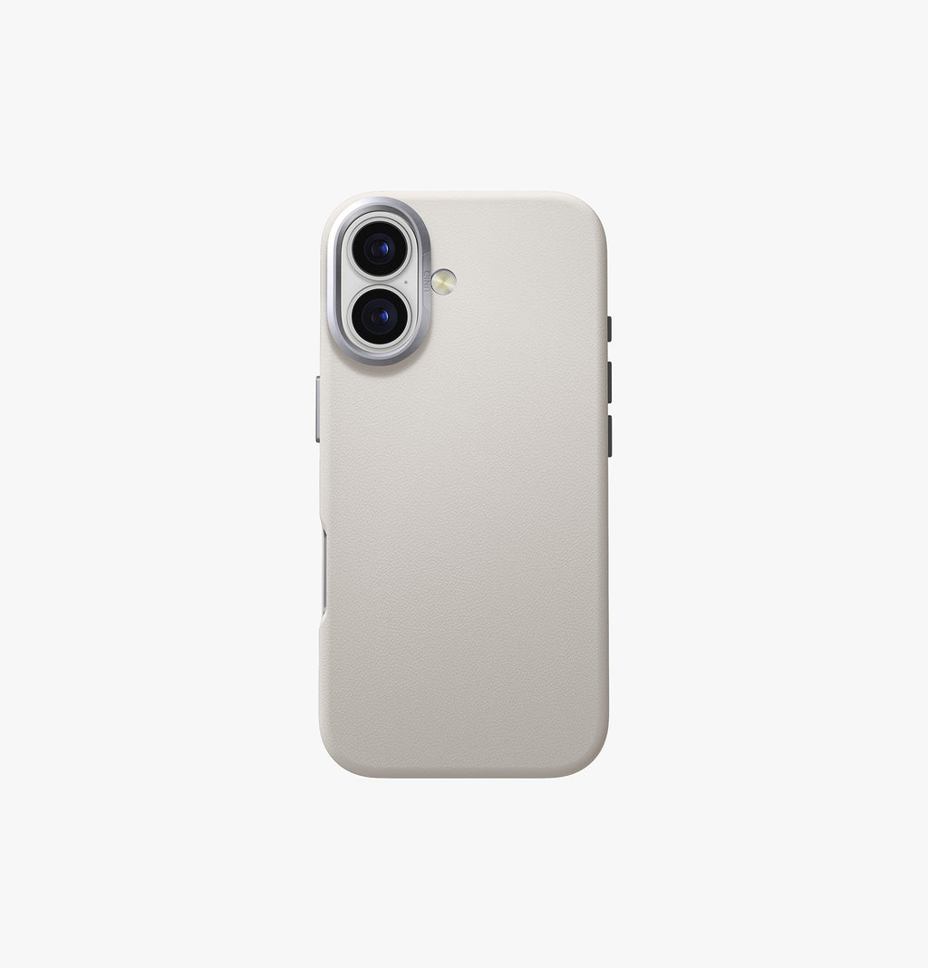 UNIQ Lyden Premium Leatherette Case for iPhone 17
