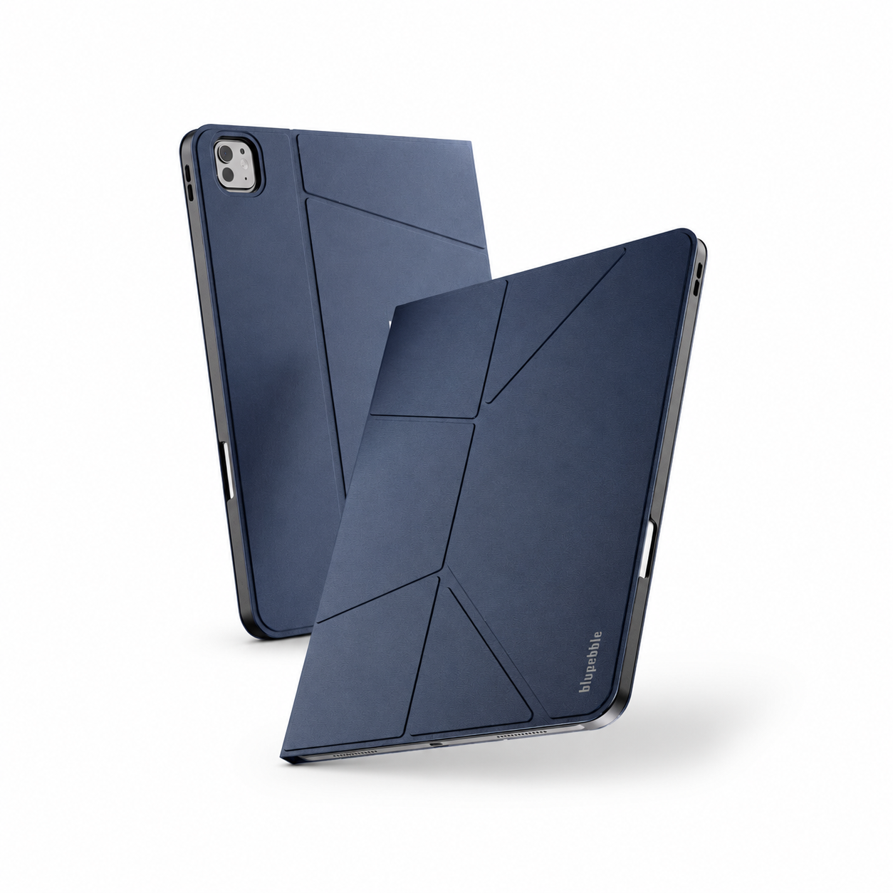 Blupebble Tokyo Elevated Case With Foldable Stand For iPad Pro 11 - Blue