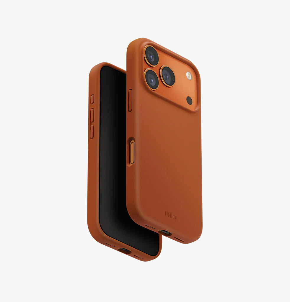 UNIQ Lino Hybrid Silicone Case with MagClick™ For IPhone 17 Pro/Pro Max