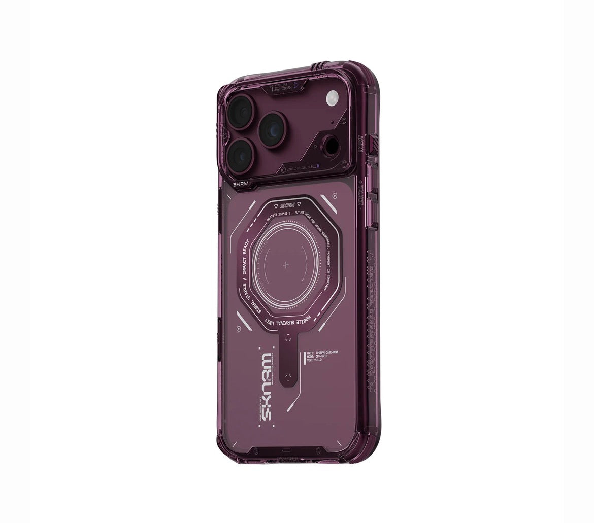 SKINARMA Magma MagSafe-Compatible Case for iPhone 18 Pro Max – Burgundy