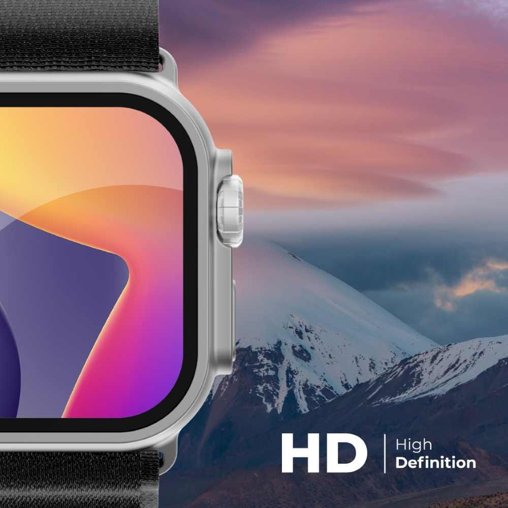 Blupebble Graphene Rock series 2.5D Temperd Glass for Apple Watch Ultra