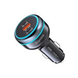 Blupebble NaviBoost PD 230W Car Charger - Gray