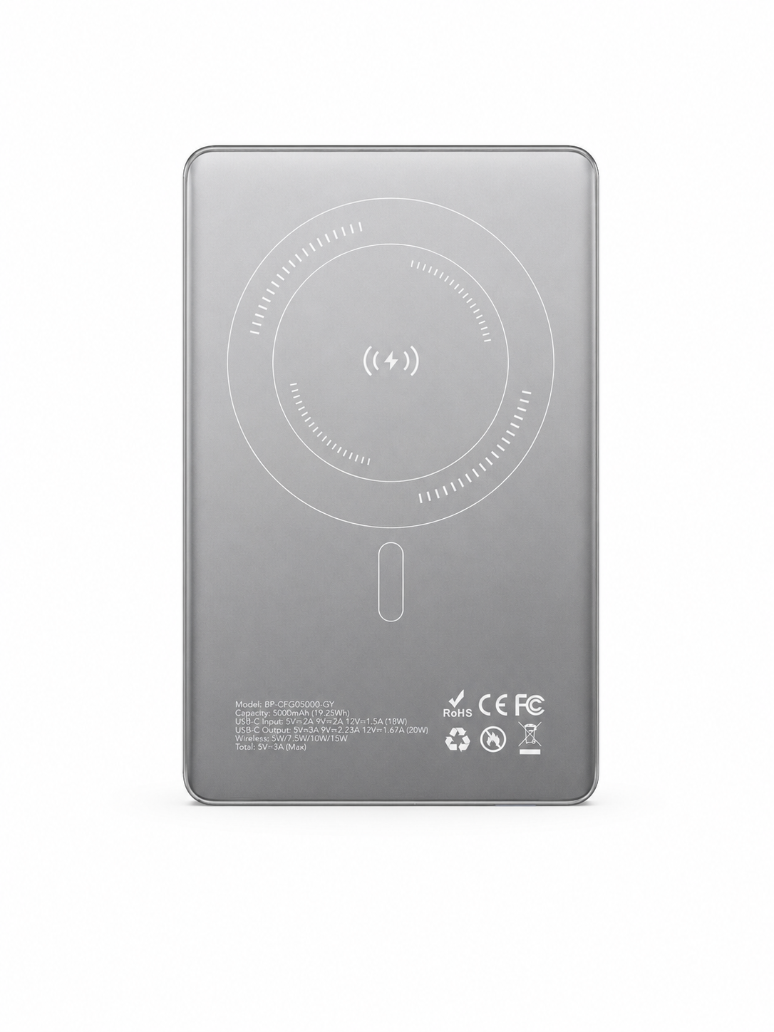 Blupebble Corepod Go 5000 mAh Magsafe Powerbank - Gray