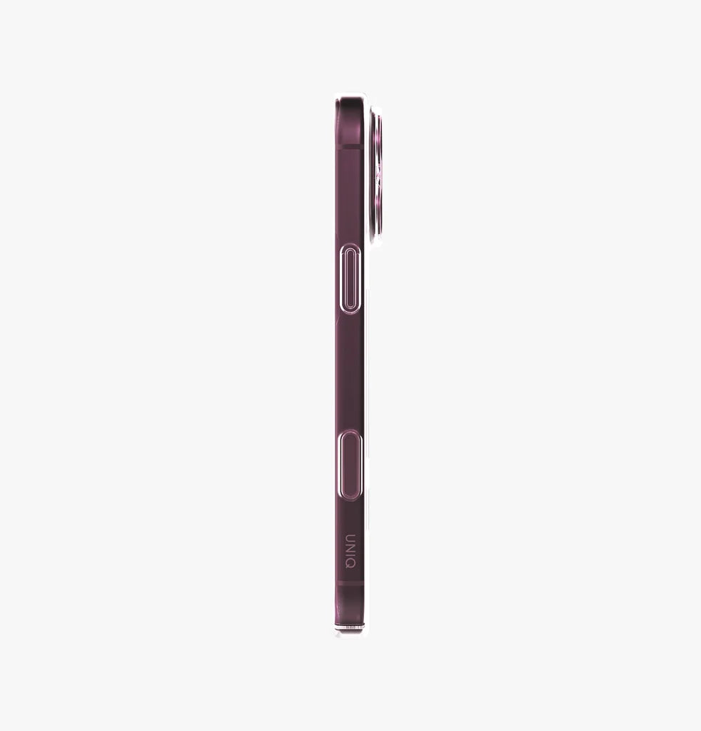 UNIQ AirSuit MagClick Case for iPhone 18 Pro Max – Glossy Burgundy