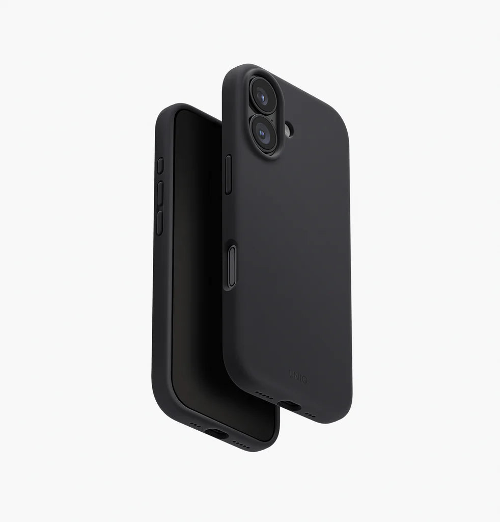 UNIQ Lino Hybrid Silicone Case with MagClick for iPhone 17