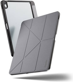Blupebble New Yorker Slim Case with Y-Fold Stand for iPad Air 13 Inch - Gray
