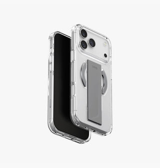 UNIQ Heldro Air Slim FlexGrip™ Case with Magnetic Charging For IPhone 17 Series - Lucent Clear