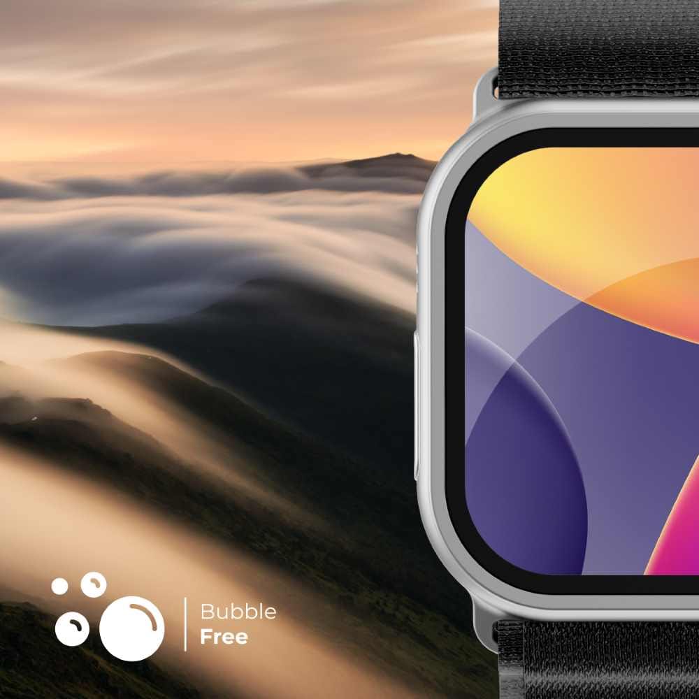 Blupebble Graphene Rock series 2.5D Temperd Glass for Apple Watch Ultra