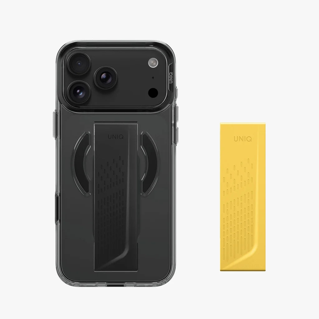 UNIQ Heldro Air MagClick Case for iPhone 18 Pro – Tinted Smoke
