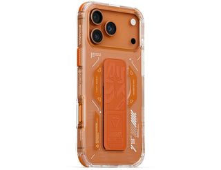 Skinarma HELIO Mag-Charge iPhone 17 Seires with Grip-Stand - Orange