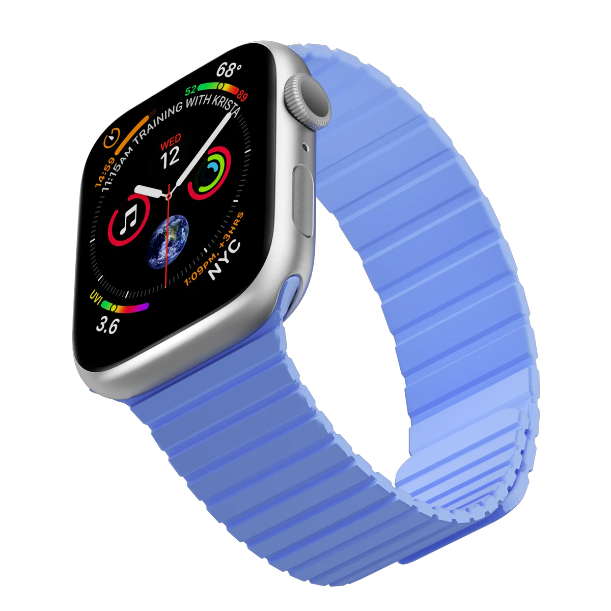 Youngkit Soft Silicone Magnetic Apple Watch Band - 42 / 44 / 45 / 49mm