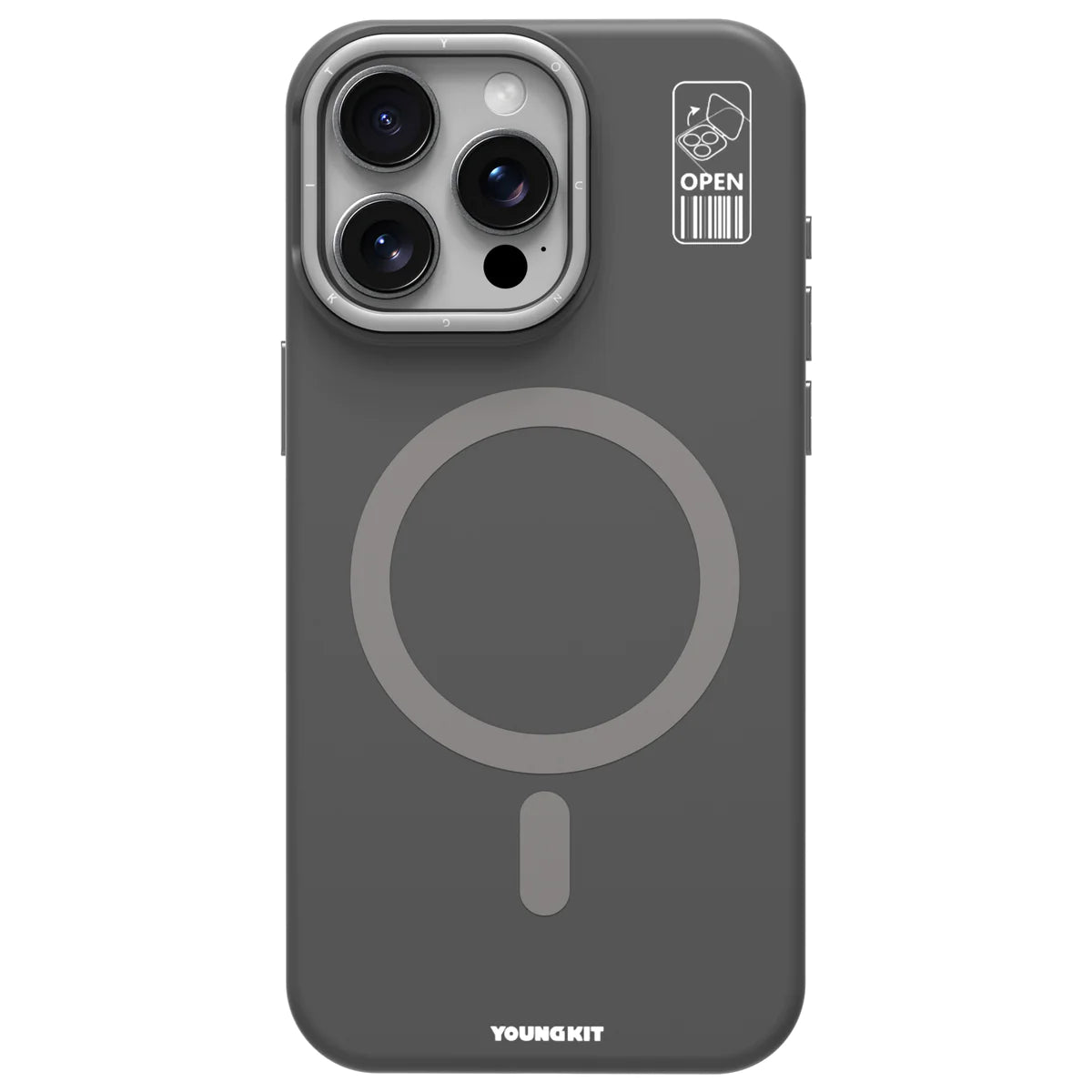 Youngkit Cream Silicone Bracket Magsafe iPhone