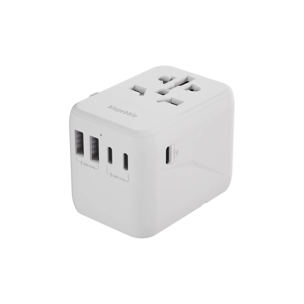 Blupebble Passport 5 World Travel GaN III Tech 35W Adapter