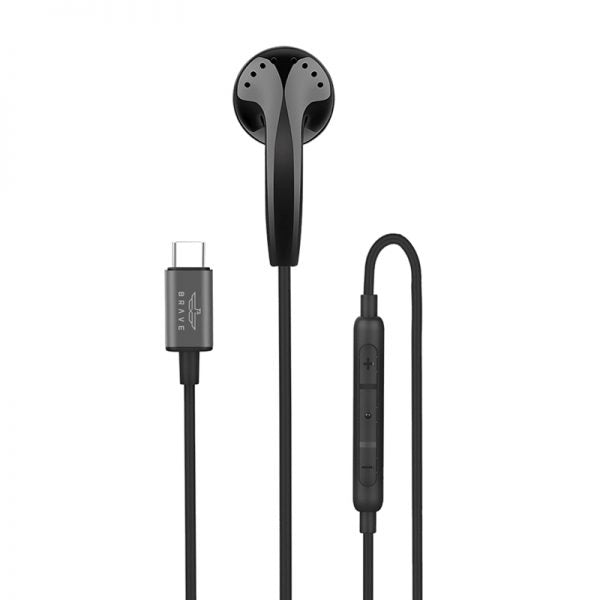 Brave In Ear Mono Earphone With Type-C Connector