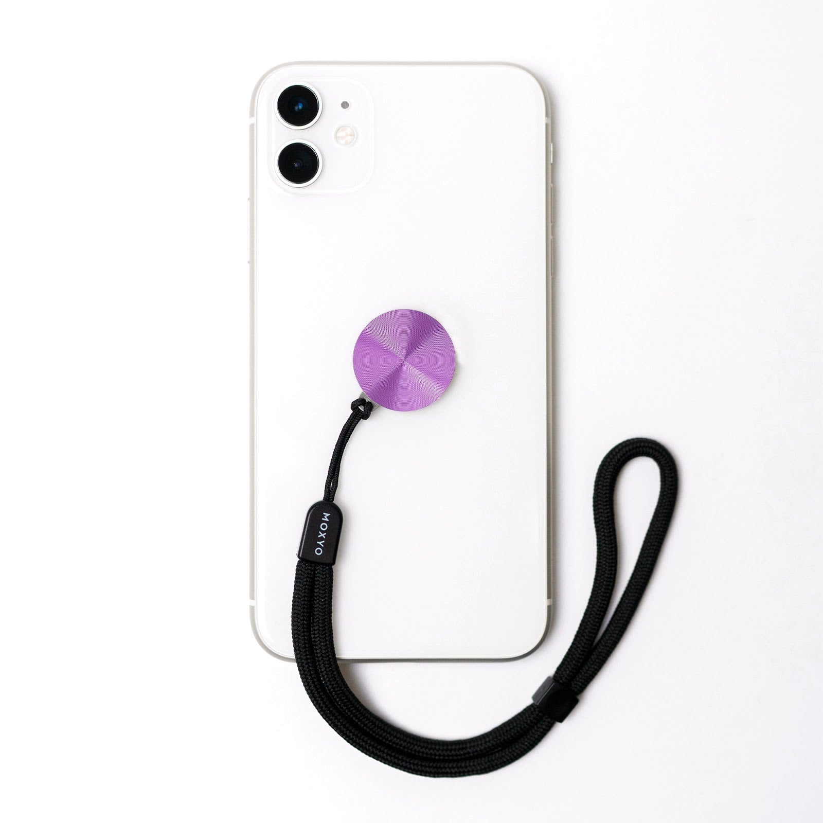 Moxyo Zigi Anodized Purple w/Blk Lanyard–Aluminum